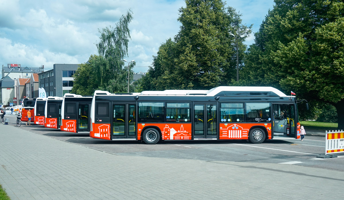 Tartu — Linnaliinide gaasibussid