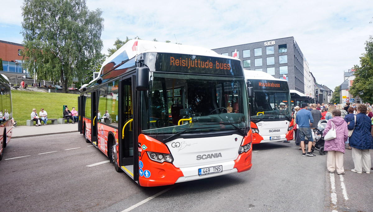 Tartu, Scania Citywide LF CNG № 449
Tartu — Linnaliinide gaasibussid