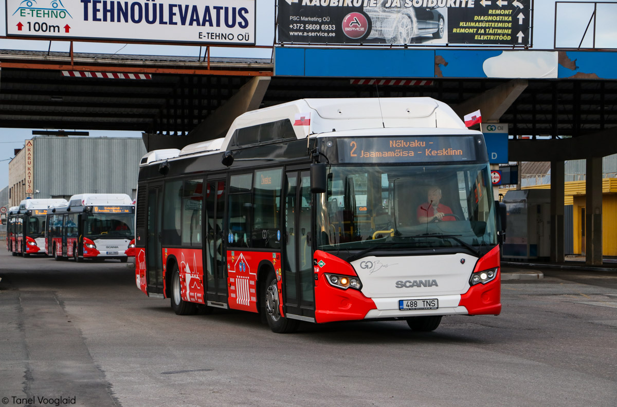 Tartu, Scania Citywide LF CNG № 488
Tartu — Linnaliinide gaasibussid