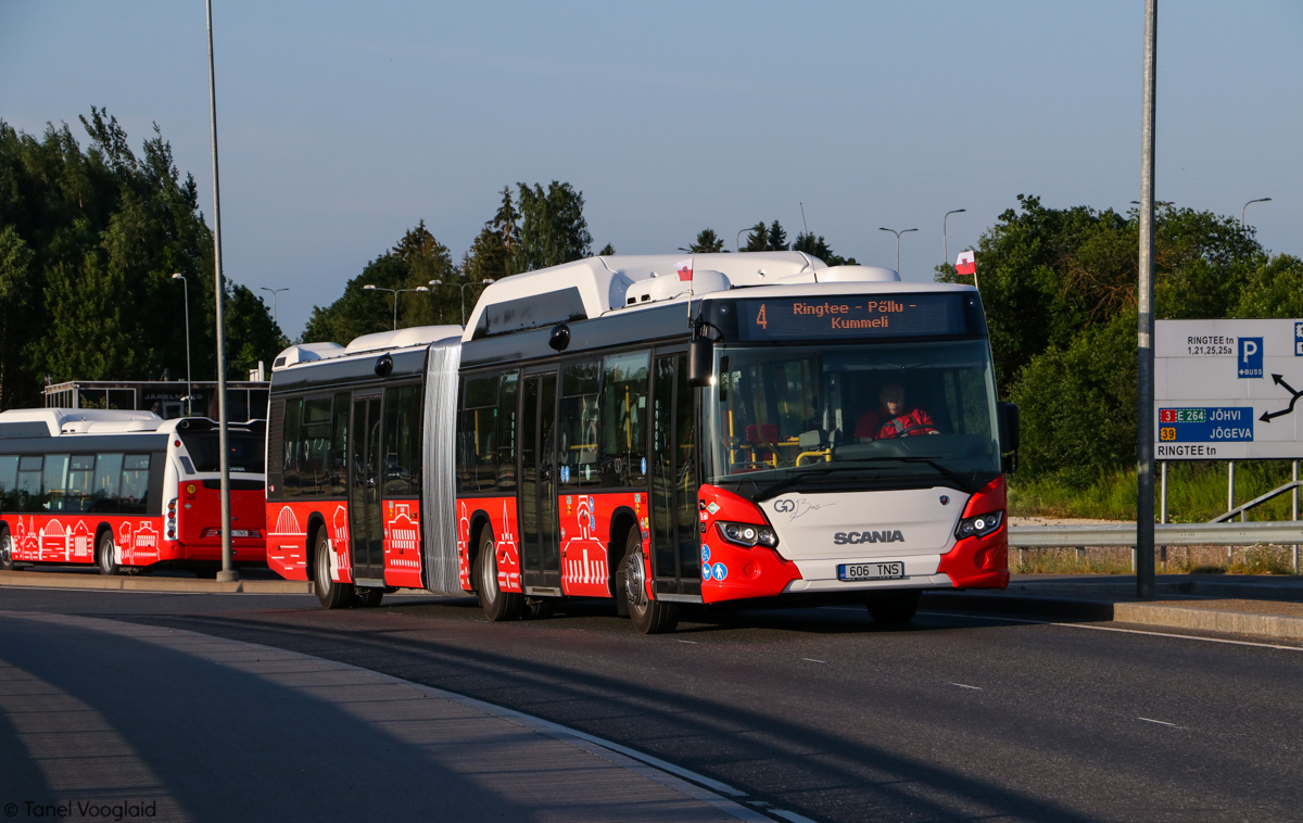 Tartu, Scania Citywide LFA CNG № 606
Tartu — Linnaliinide gaasibussid