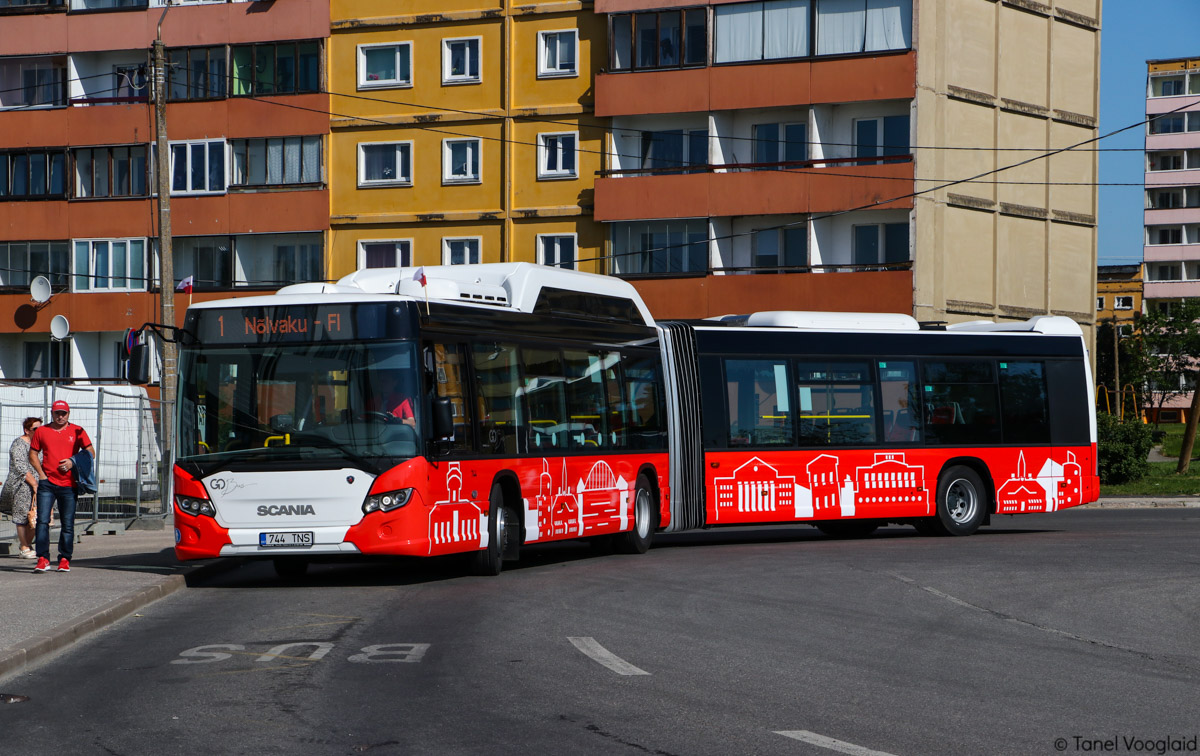 Tartu, Scania Citywide LFA CNG № 744
Tartu — Linnaliinide gaasibussid