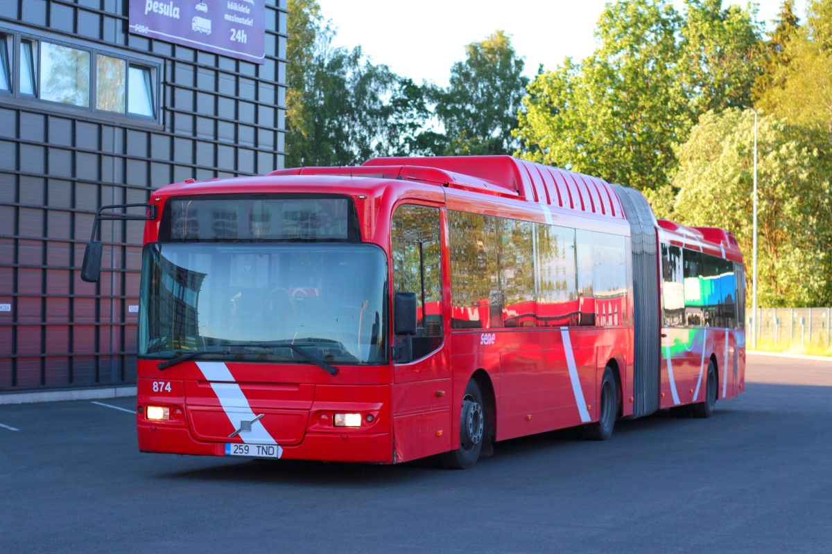 Tartu, Volvo 7500 № 874