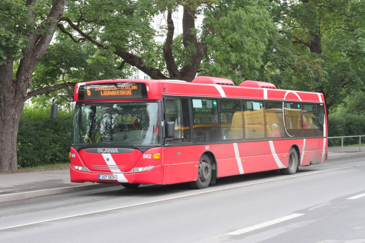 Tartu, Scania OmniCity CN230UB 4X2EB № 802
