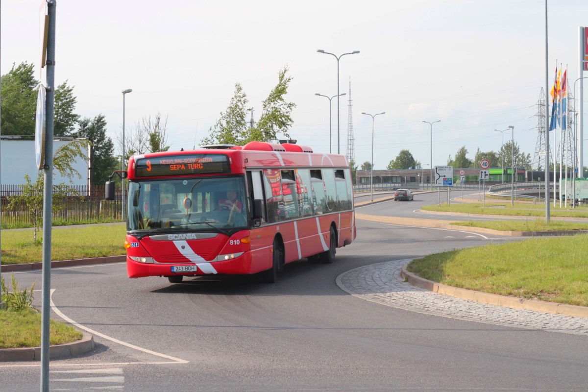 Tartu, Scania OmniCity CN230UB 4X2EB № 810