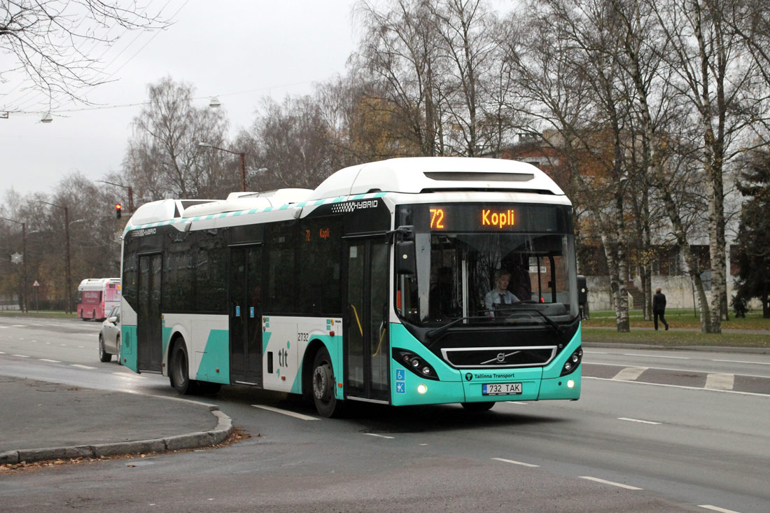 Tallinn, Volvo 7900 Hybrid № 2732