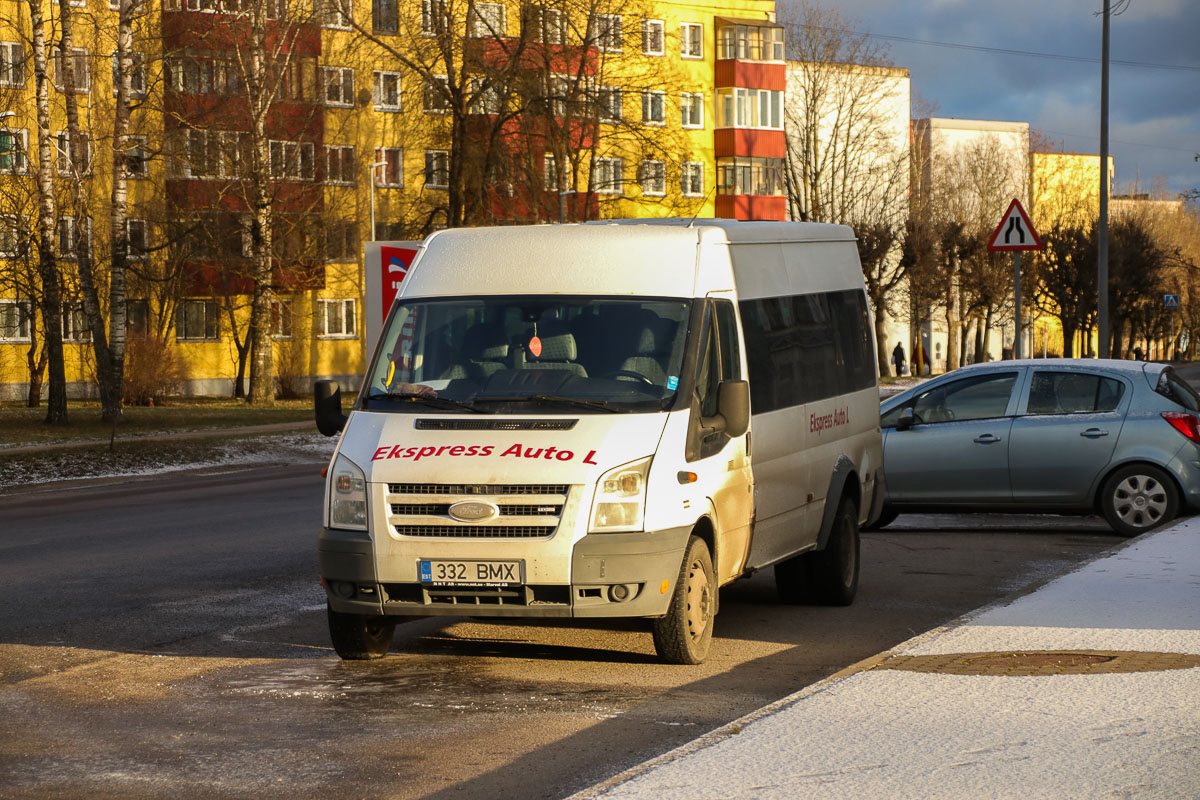 Kohtla-Järve, Ford Transit 430L EF Bus № 332 BMX