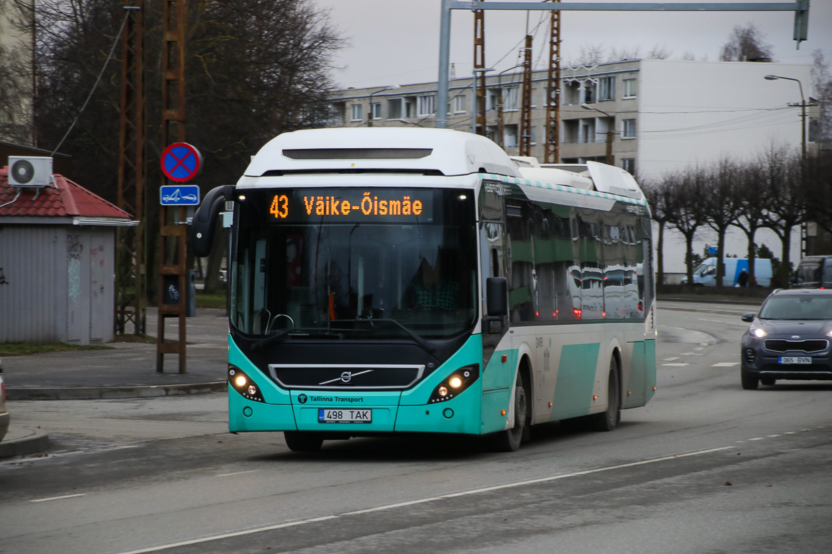 Tallinn, Volvo 7900 Hybrid № 2498