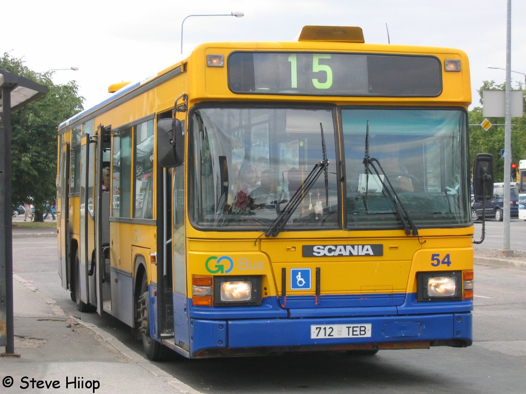 Tartu, Scania CN113CLL MaxCi № 54