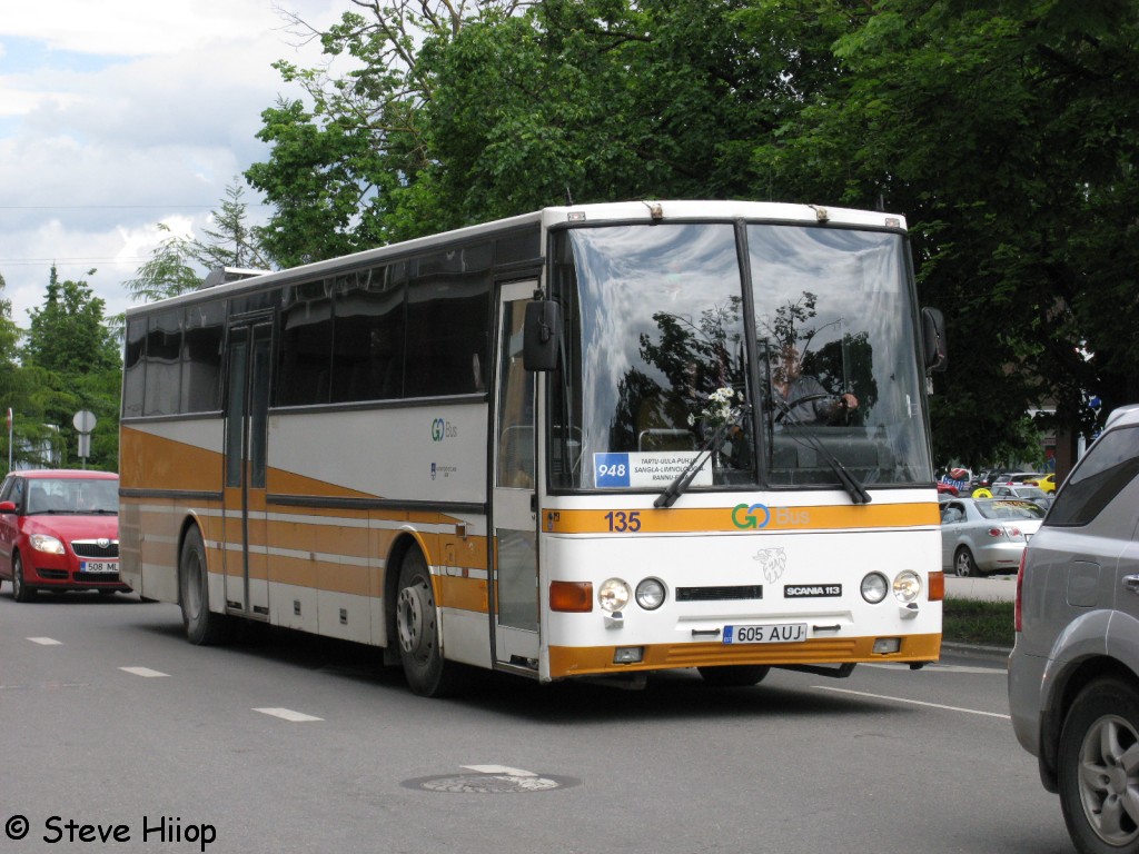 Tartu, Ajokki Express № 135