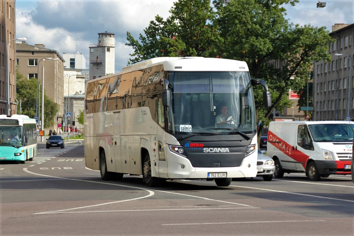 Tallinn, Scania Touring HD (Higer A80T) № 162 EUR