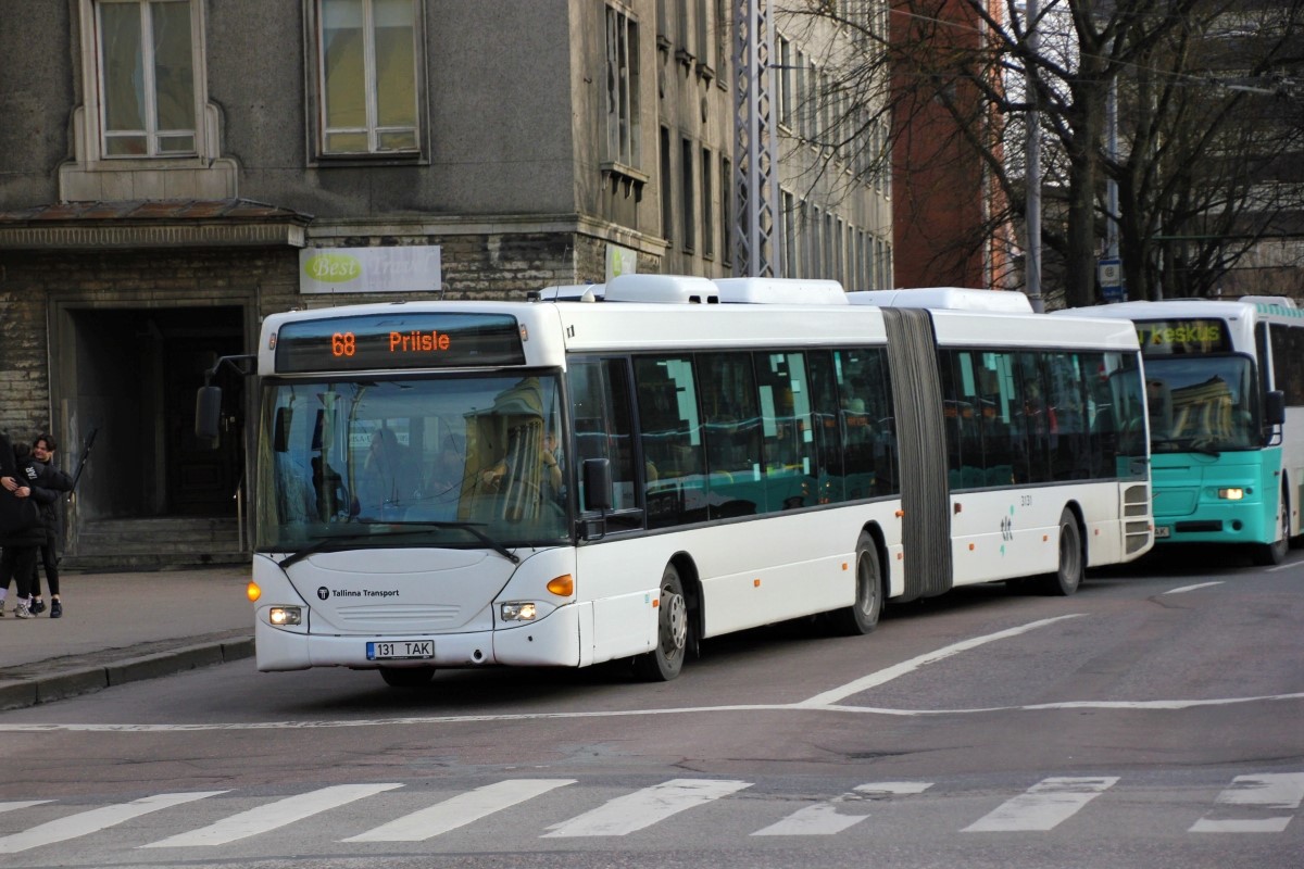 Tallinn, Scania OmniLink CL94UA 6X2LB № 3131