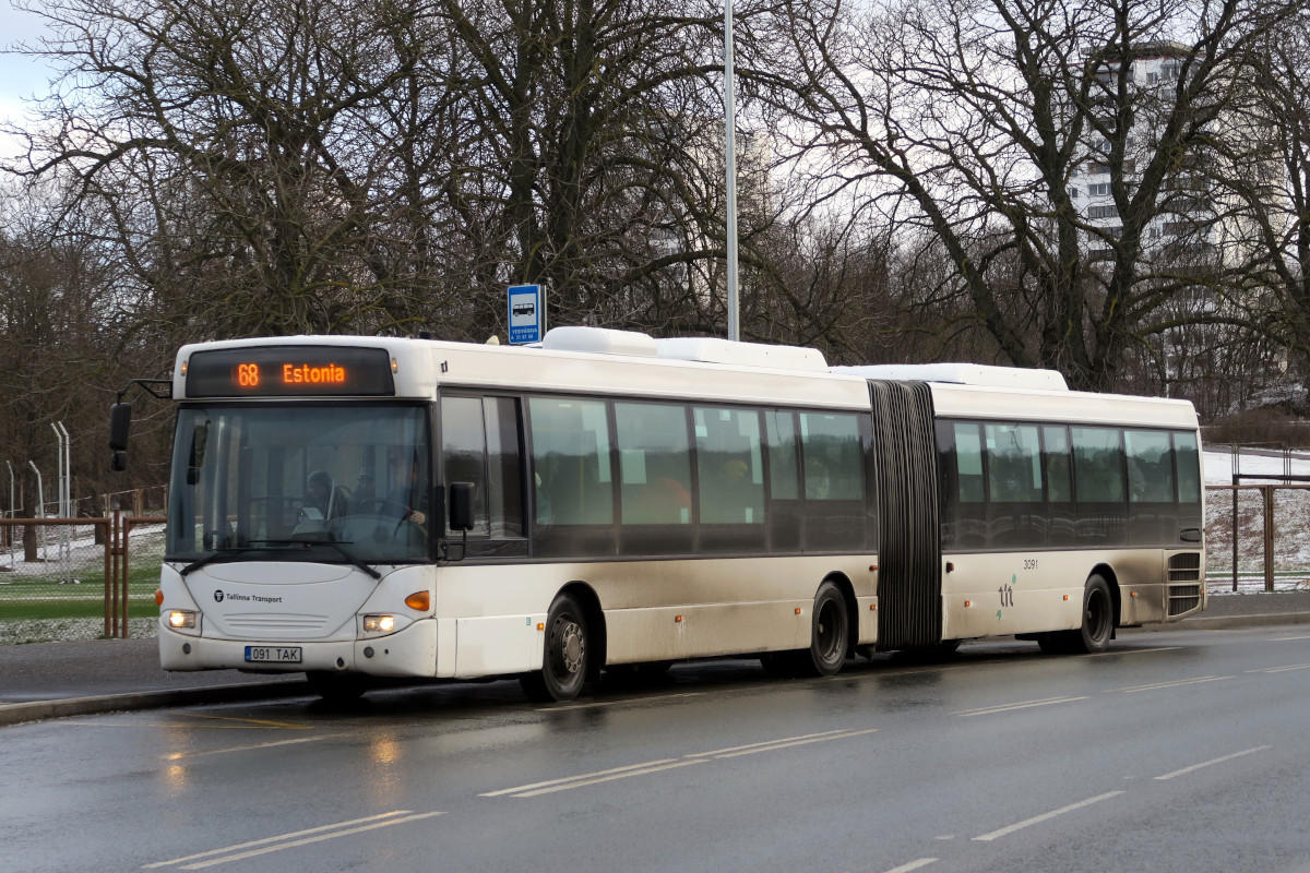 Tallinn, Scania OmniLink CL94UA 6X2LB № 3091