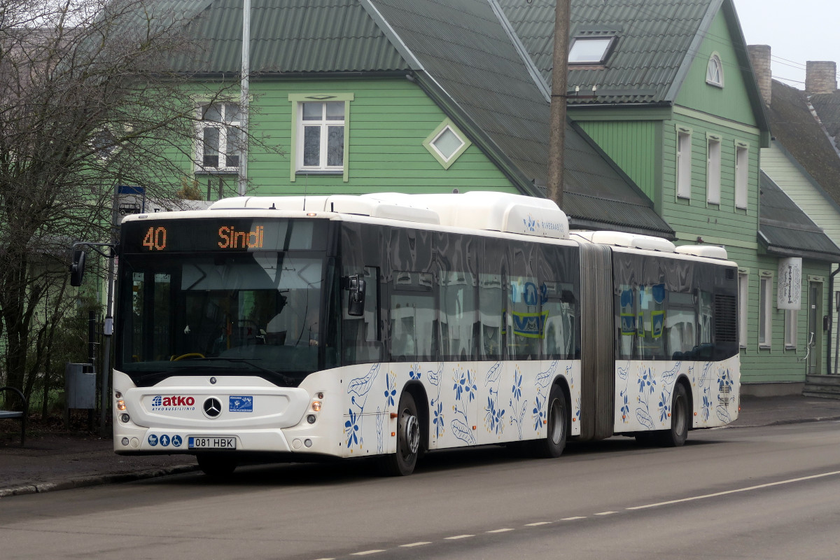 Pärnu, Mercedes-Benz Conecto NGT G № 081 HBK