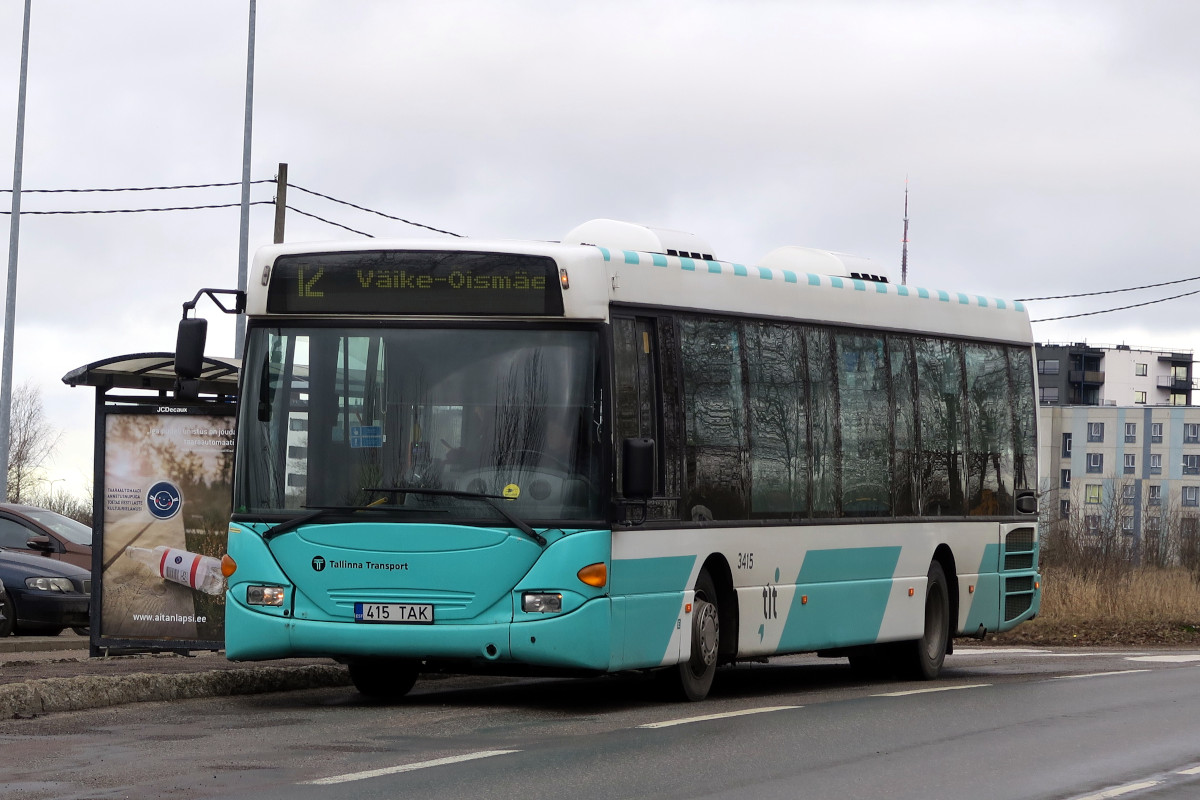 Tallinn, Scania OmniLink CL94UB № 3415