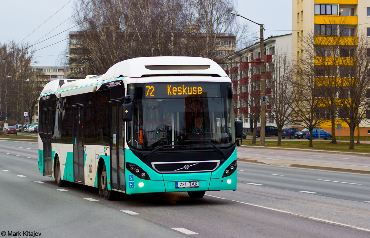 Tallinn, Volvo 7900 Hybrid № 2721