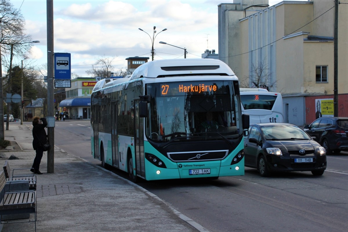 Tallinn, Volvo 7900 Hybrid № 2722