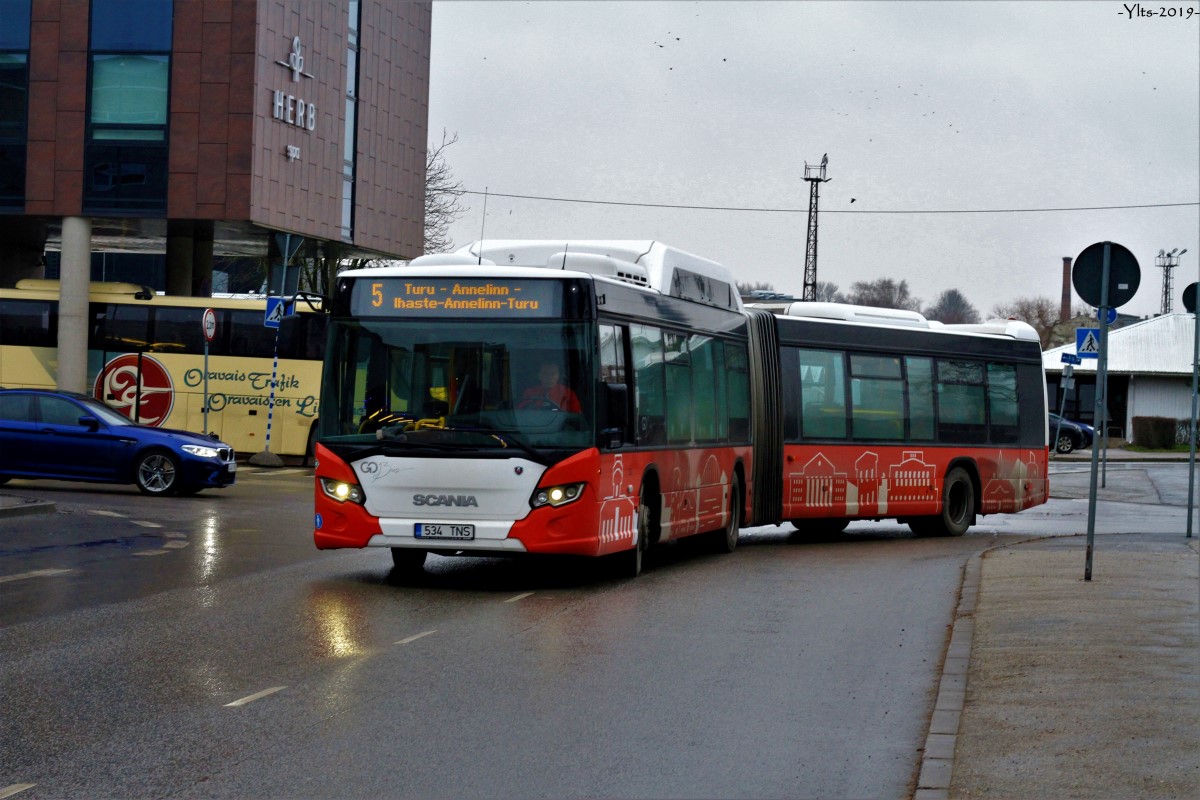 Tartu, Scania Citywide LFA CNG № 534