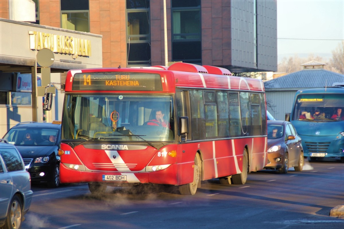Tartu, Scania OmniCity CN230UB 4X2EB № 817