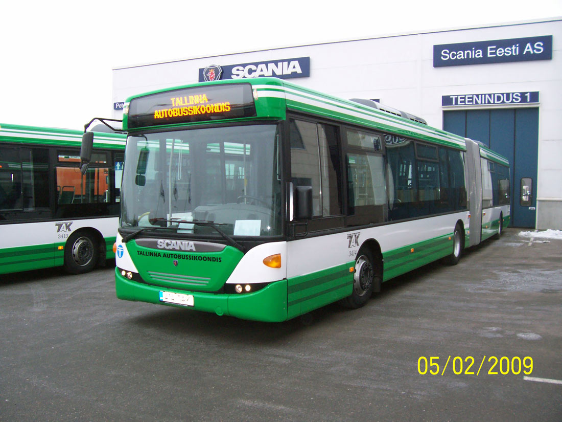 Tallinn, Scania OmniLink CK310UA 6X2LB № 3414