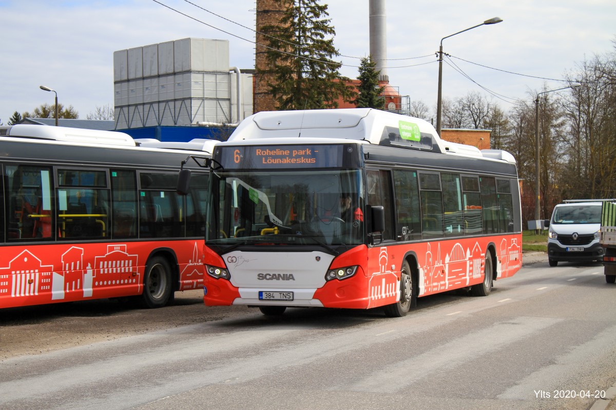 Tartu, Scania Citywide LF CNG № 384