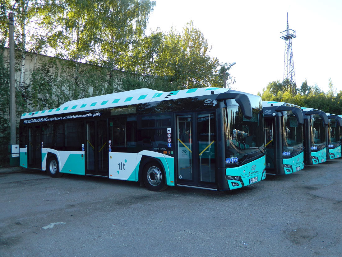 Tallinn, Solaris Urbino IV 12 CNG № 3588
Tallinn — Esimesed Solarise gaasibussid (TLT)