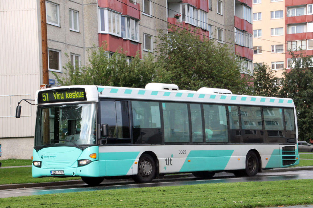 Tallinn, Scania OmniLink CL94UB № 3025