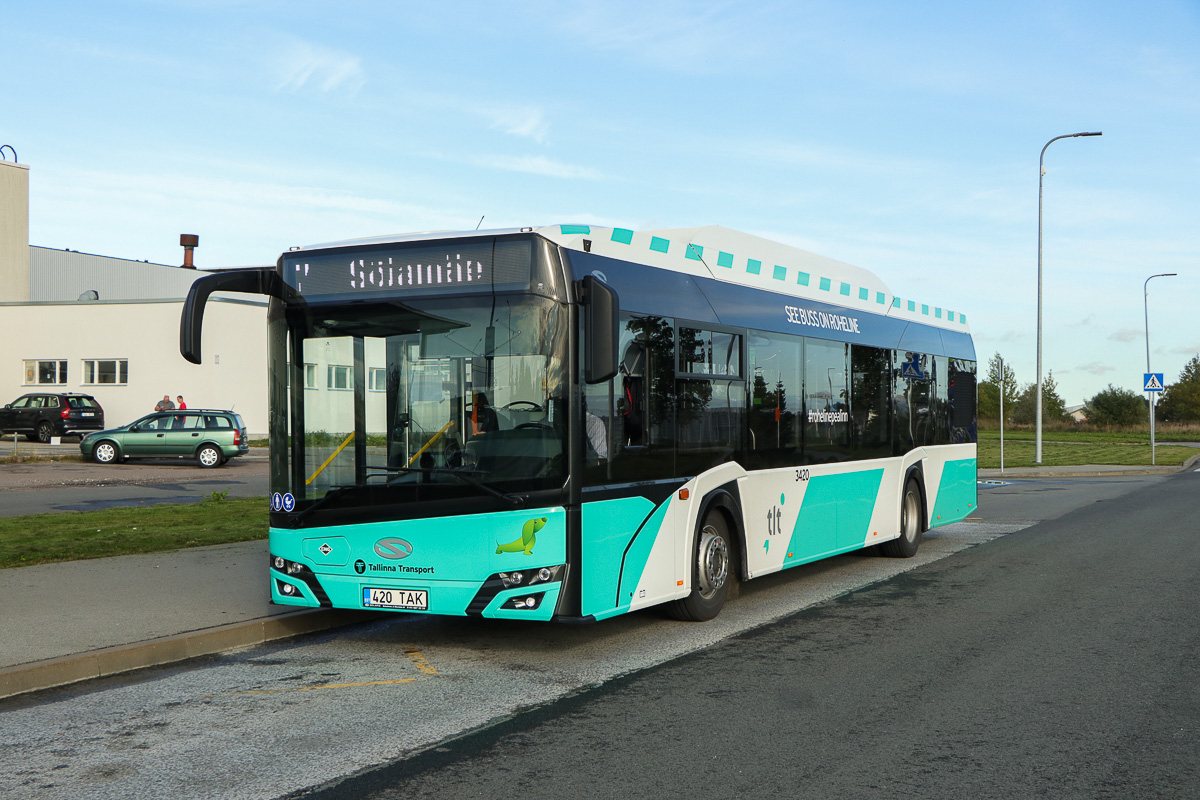 Tallinn, Solaris Urbino IV 12 CNG № 3420