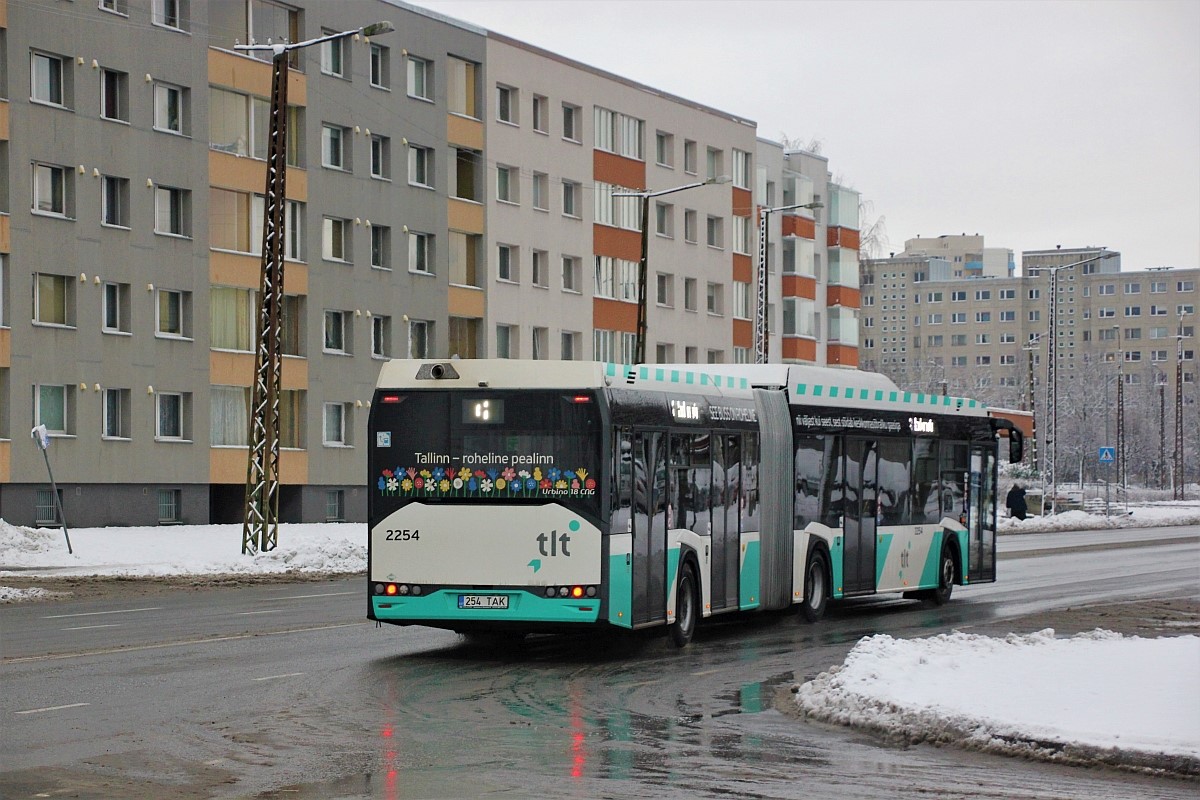 Tallinn, Solaris Urbino IV 18 CNG № 2254