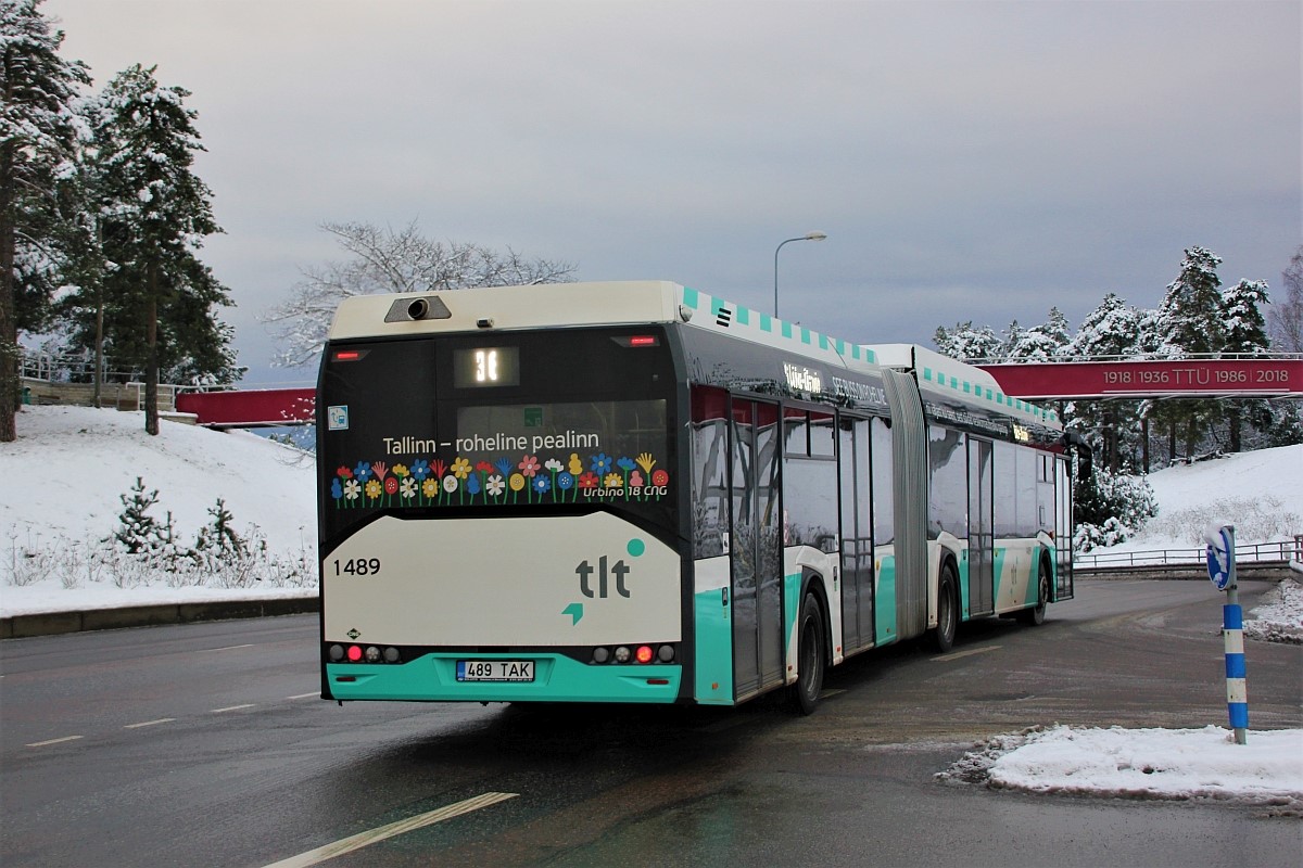 Tallinn, Solaris Urbino IV 18 CNG № 1489