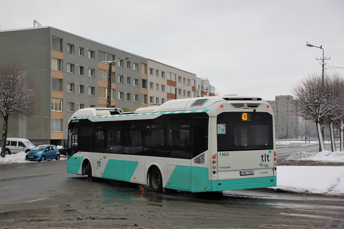 Tallinn, Volvo 7900 Hybrid № 1160