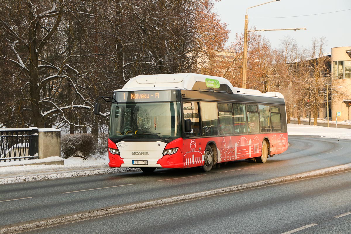 Tartu, Scania Citywide LF CNG № 387