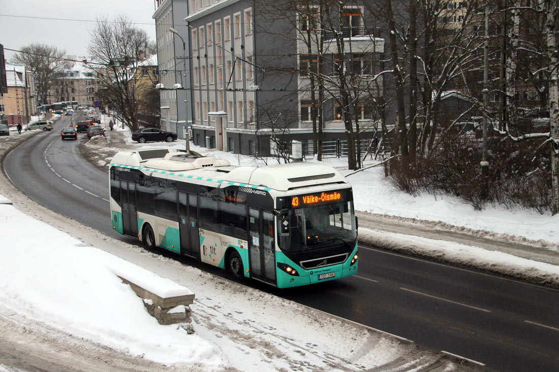 Tallinn, Volvo 7900 Hybrid № 2727