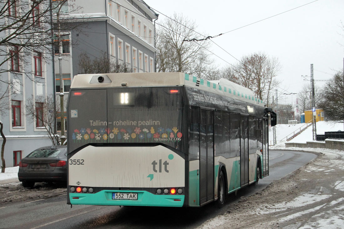 Tallinn, Solaris Urbino IV 12 CNG № 3552
