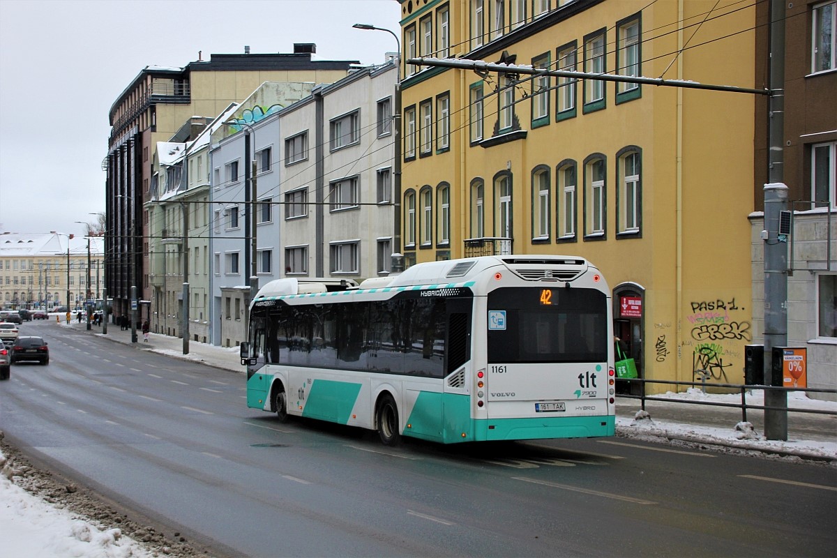 Tallinn, Volvo 7900 Hybrid № 1161