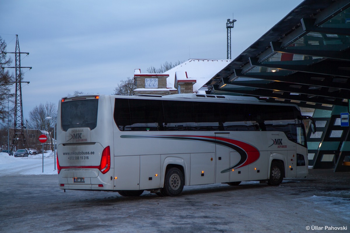 Tallinn, Scania Touring HD (Higer A80T) № 187 BFX