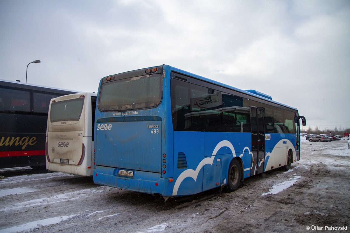 Tallinn, Irisbus Crossway 12M № 493