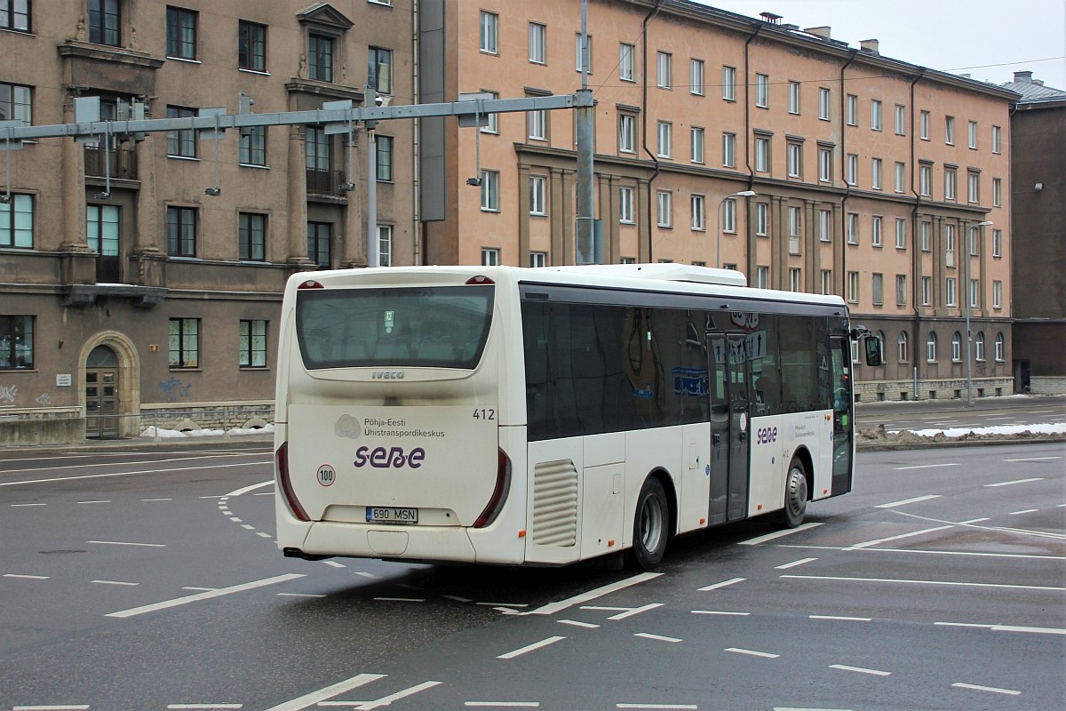 Tallinn, IVECO Crossway LE Line 10.8M № 412