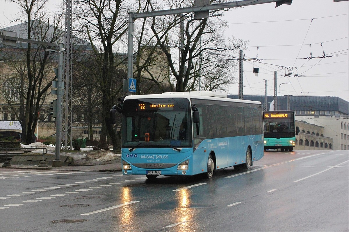 Tallinn, IVECO Crossway LE Line 12M № 069 GJJ