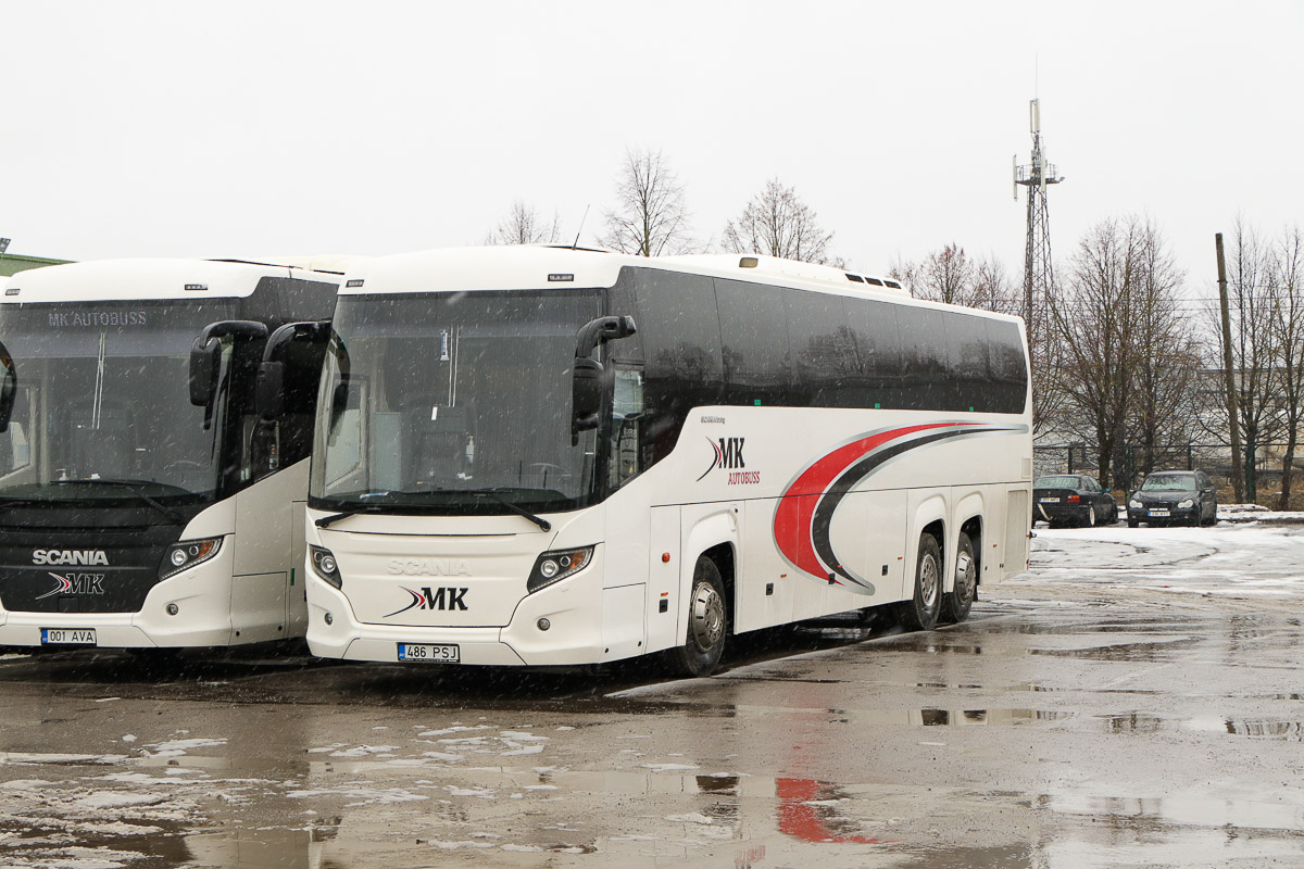 Tallinn, Scania Touring HD (Higer A80T) № 486 PSJ