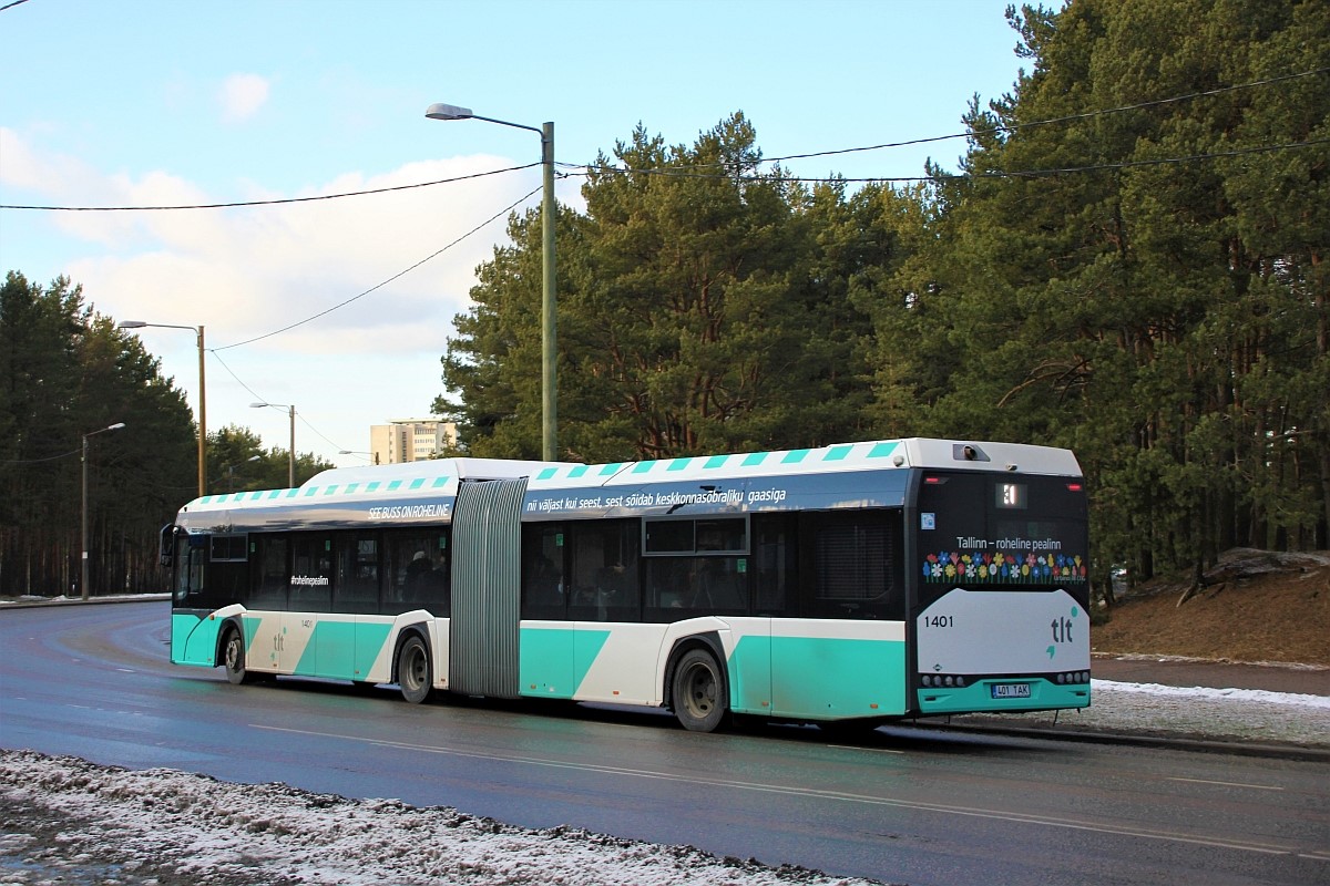 Tallinn, Solaris Urbino IV 18 CNG № 1401