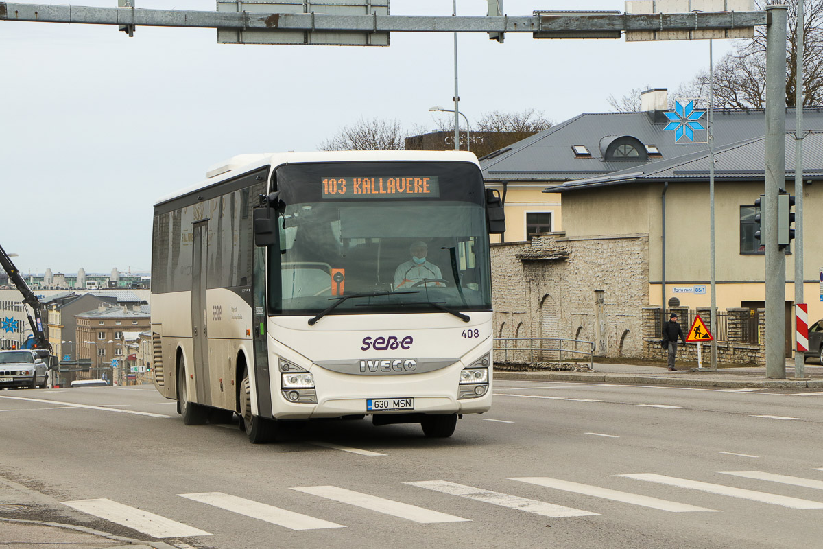 Tallinn, IVECO Crossway Line 10.8M № 408