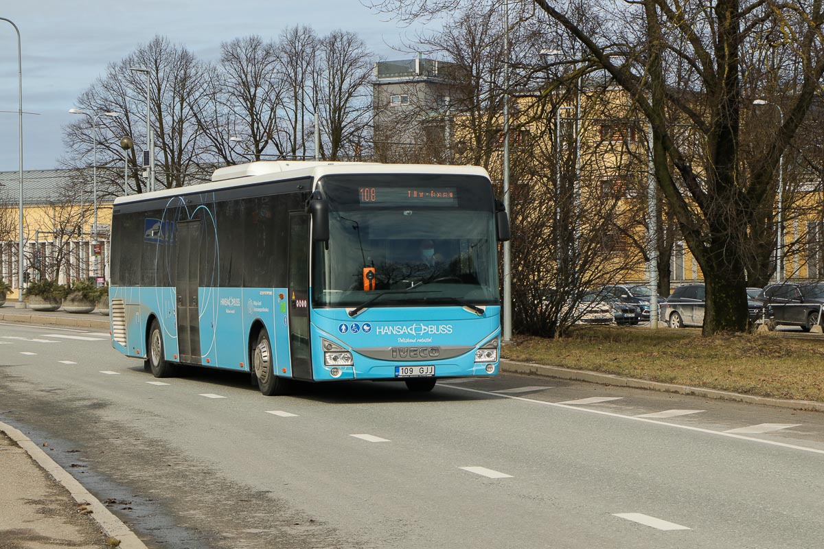 Tallinn, IVECO Crossway LE Line 12M № 109 GJJ