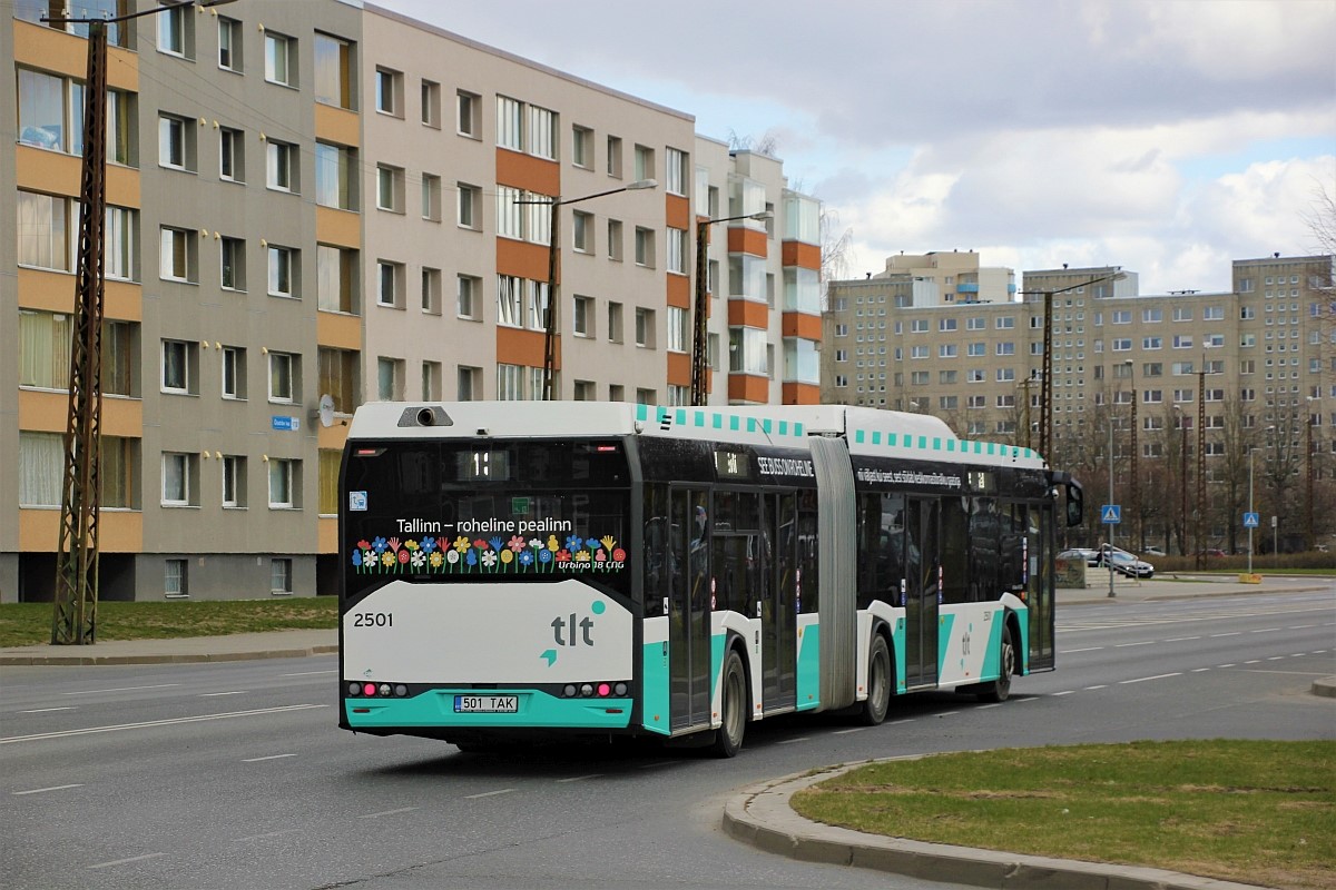 Tallinn, Solaris Urbino IV 18 CNG № 2501