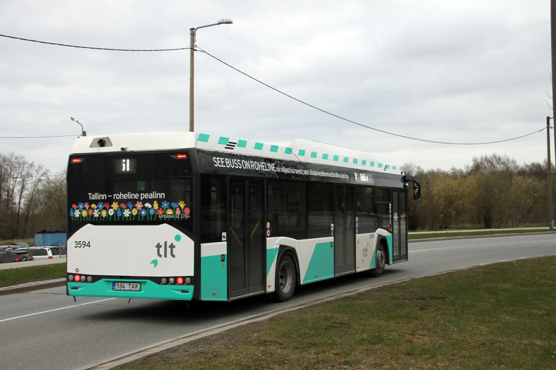 Tallinn, Solaris Urbino IV 12 CNG № 3594