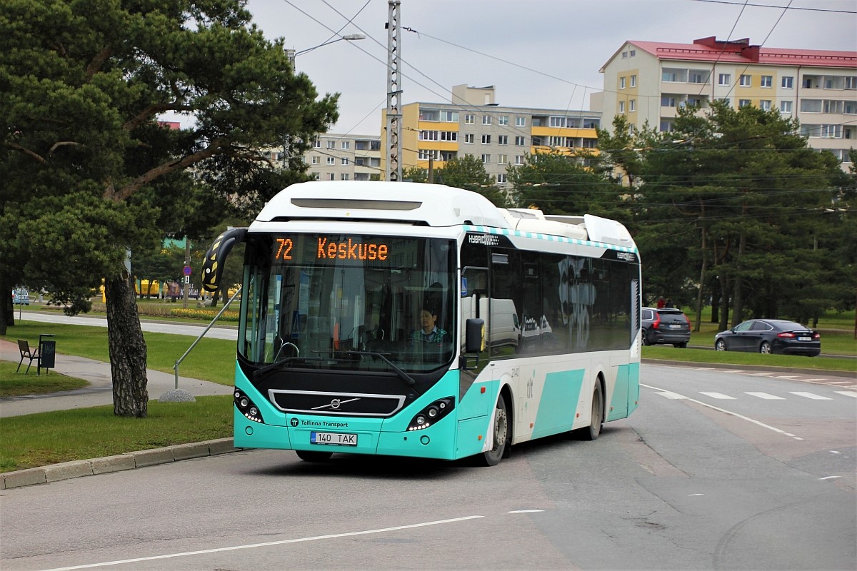 Tallinn, Volvo 7900 Hybrid № 2140