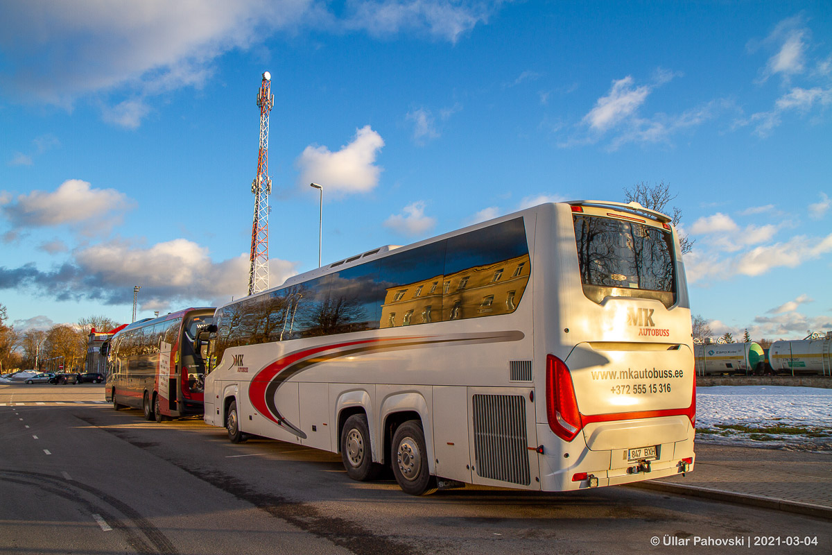 Tallinn, Scania Touring HD (Higer A80T) № 847 BXH