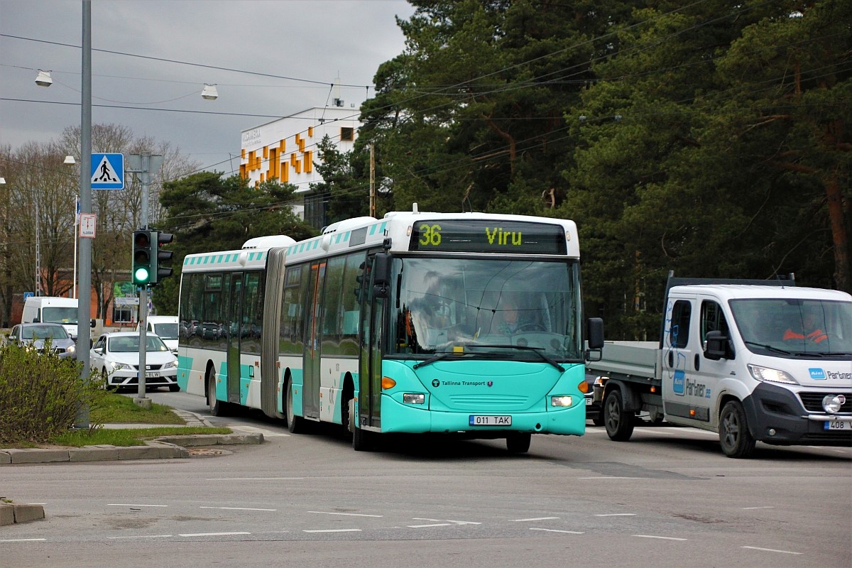 Tallinn, Scania OmniLink CL94UA 6X2LB № 1011