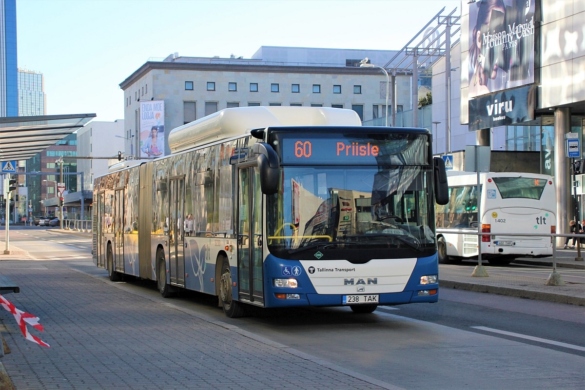 Tallinn, MAN A23 Lion's City G NG313 CNG № 3238