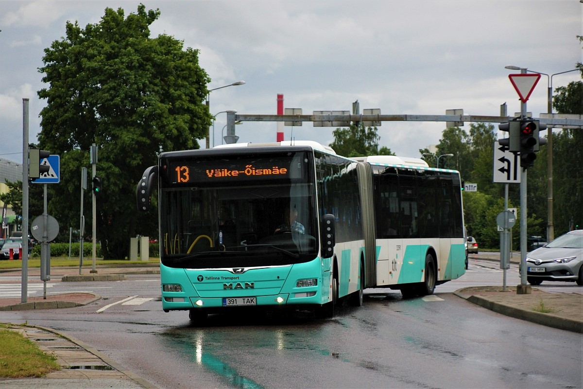 Tallinn, MAN A40 Lion's City GL NG323 № 3391