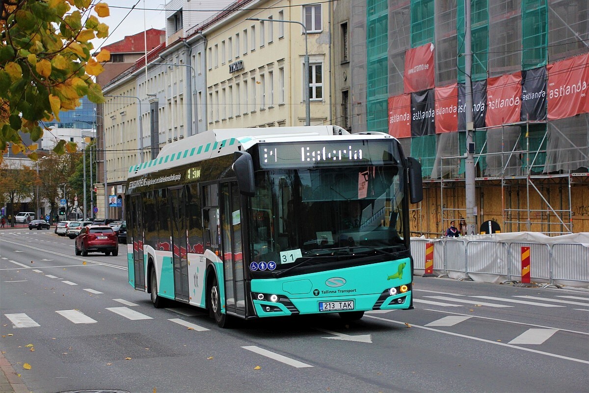 Tallinn, Solaris Urbino IV 12 CNG № 3213